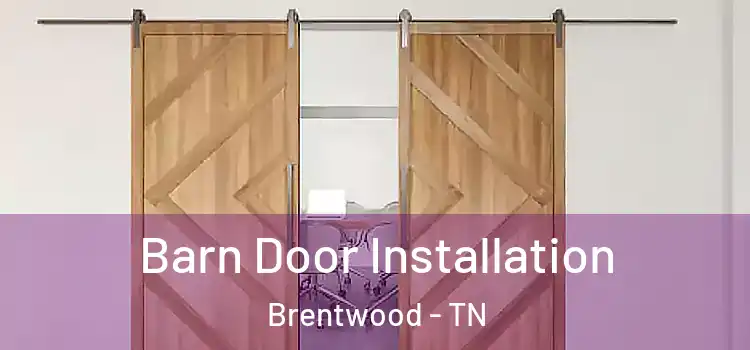  Barn Door Installation Brentwood - TN